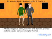 Romeo and Juliet Act 2, Scene 4 Summary