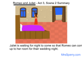 Romeo and Juliet Act 3, Scene 2 Summary